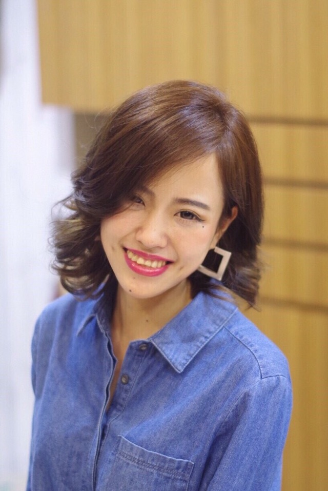 気品のある大人系☆外はねスタイル。