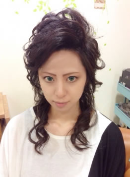 ロングウルフエクステ風