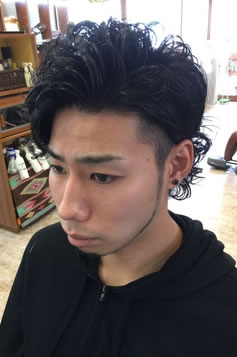 メンズパーマ
