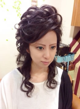 ロングウルフエクステ風